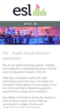 Mobile Screenshot of esl-systems.co.uk